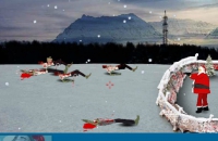 Дед Мороз убивает зомби